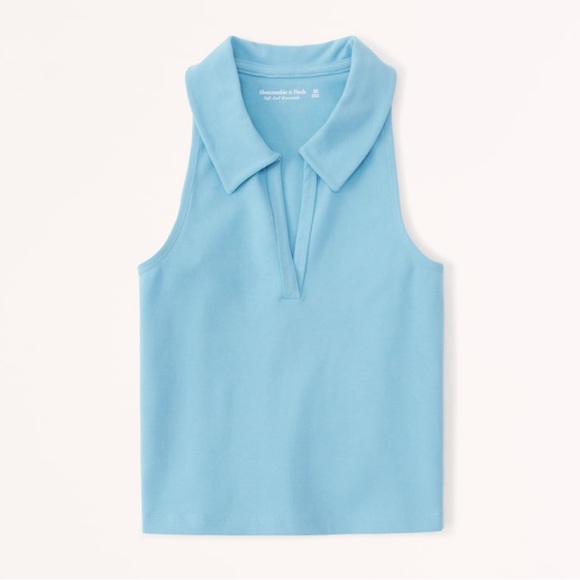 ABERCROMBIE Essential Polo Tank NWT - Picture 5 of 5